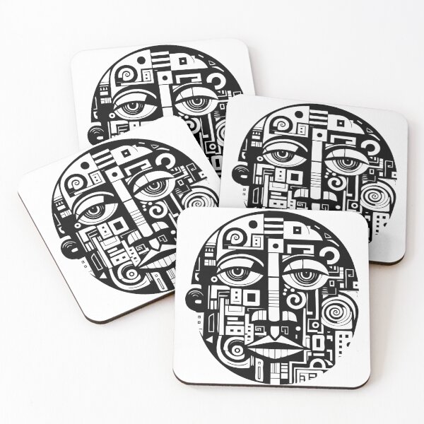 Item preview, Pop Art Abstract Face designed and sold by Texterns.