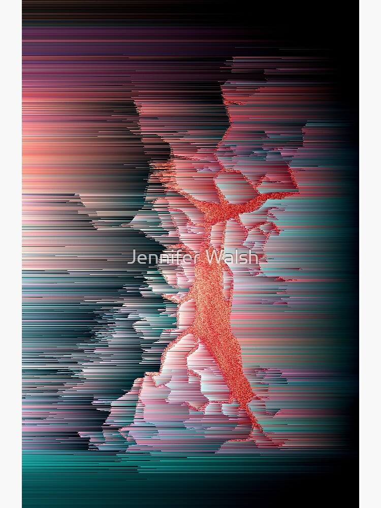 Glitched Out - Abstract Pixel Art by InsertTitleHere