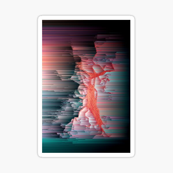 Item preview, Glitched Out - Abstract Pixel Art designed and sold by Jennifer Walsh Design.