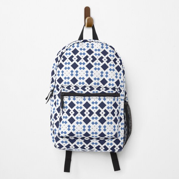Item preview, Timeless Elegance in Navy Geometry designed and sold by Looming Lines.