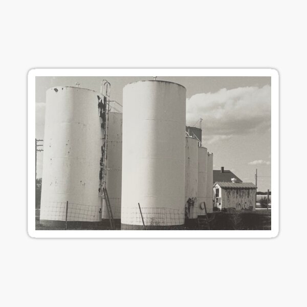 Vista previa del artículo con la obra «Fotografía de Silos», diseñado y vendido por Shannon Greve.