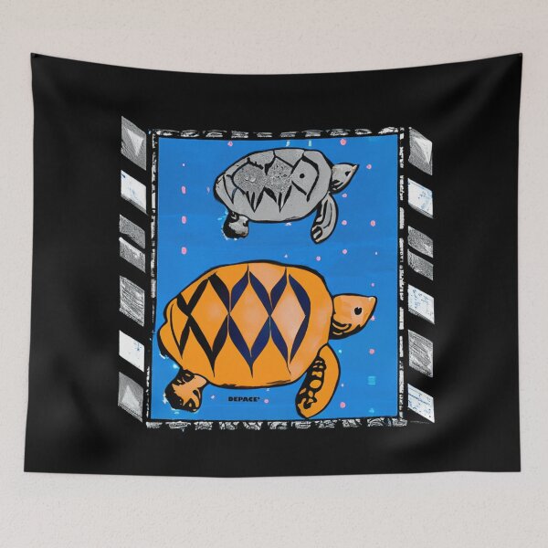 Item preview, Box Turtles in Pop Art Form by dePace' designed and sold by mrpropcake.