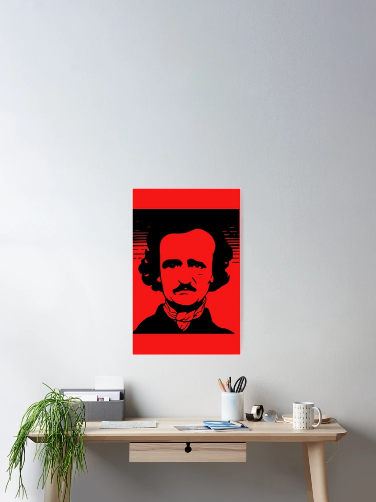 Thumbnail 2 of 3, Poster, Simple Poe designed and sold by Slinky-Reebs.