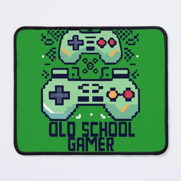 Item preview, Old School Gamer Video Gamer Artwork designed and sold by Collision19.