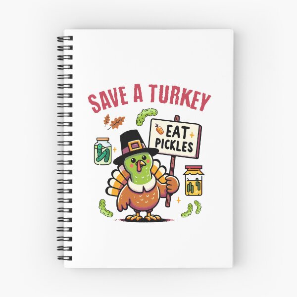 Item preview, Thanksgiving Save A Turkey Eat Pickles designed and sold by Betsytiptoe.