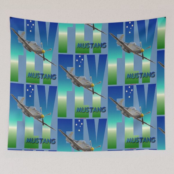 Item preview, Fly Design - Mustang VH-FST 20181013 -2 designed and sold by muz2142.
