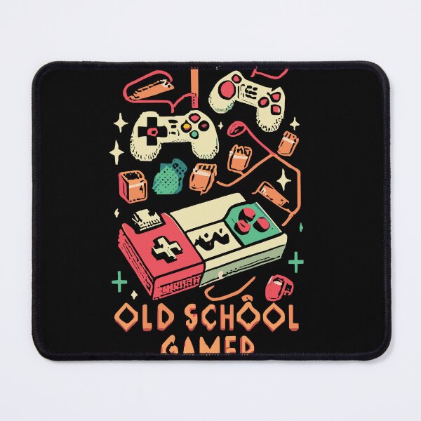 Item preview, Old School Gamer Video Gamer Artwork designed and sold by Collision19.