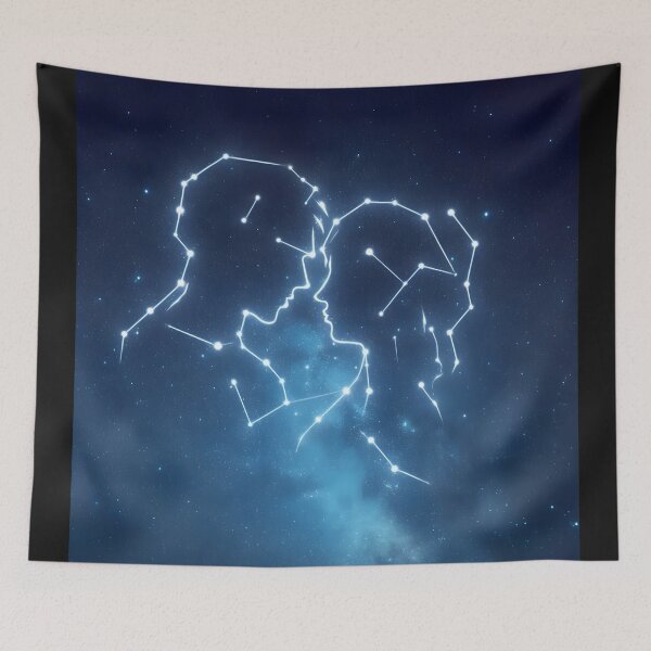Item preview, Loving couple constellation designed and sold by AI-Only Creations.