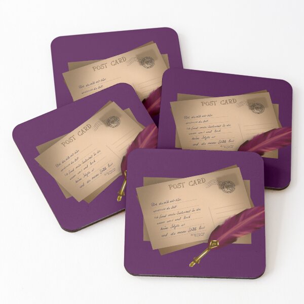 Item preview, Post Card: German Poetry designed and sold by DinaraandCleo.