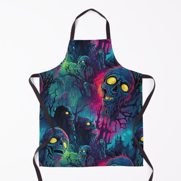 Item preview, Neon Nightmare: Blue Moon Zombies designed and sold by Digitalodyssey.