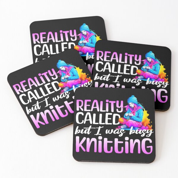 Item preview, Reality called but I was busy knitting designed and sold by EvergreenWhimsy.