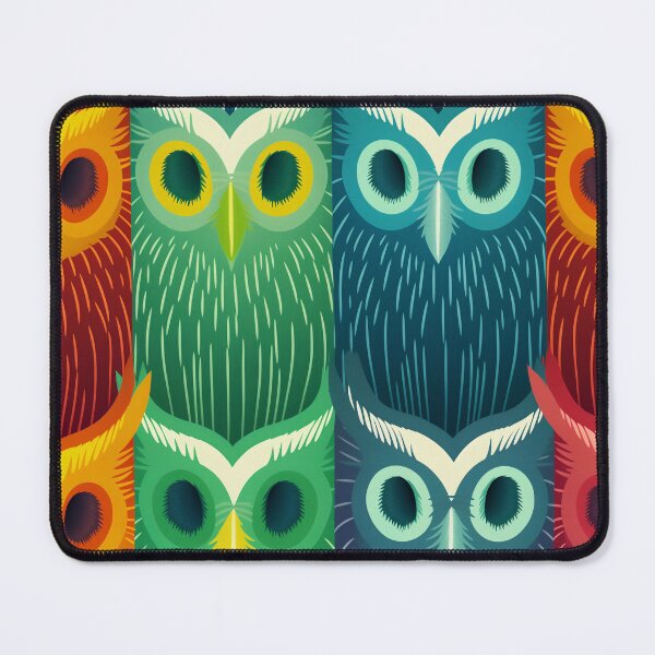 Item preview, Owls in Rows designed and sold by EnchantArtCo.