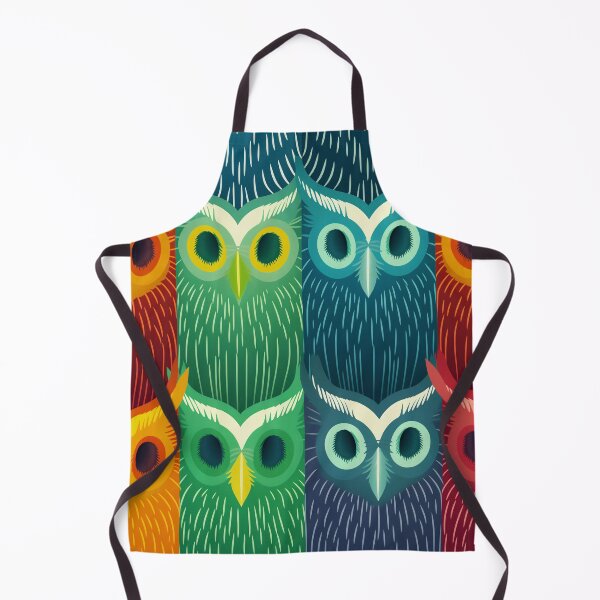 Item preview, Owls in Rows designed and sold by EnchantArtCo.