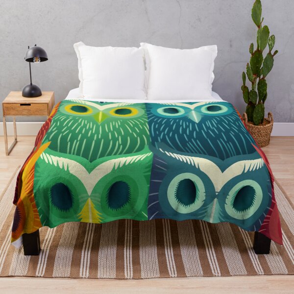 Item preview, Owls in Rows designed and sold by EnchantArtCo.