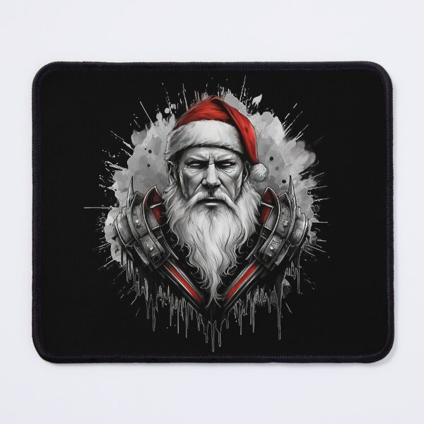 Item preview, Christmas Warrior Santa Claus designed and sold by MindSmith.