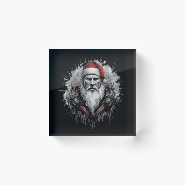 Item preview, Christmas Warrior Santa Claus designed and sold by MindSmith.