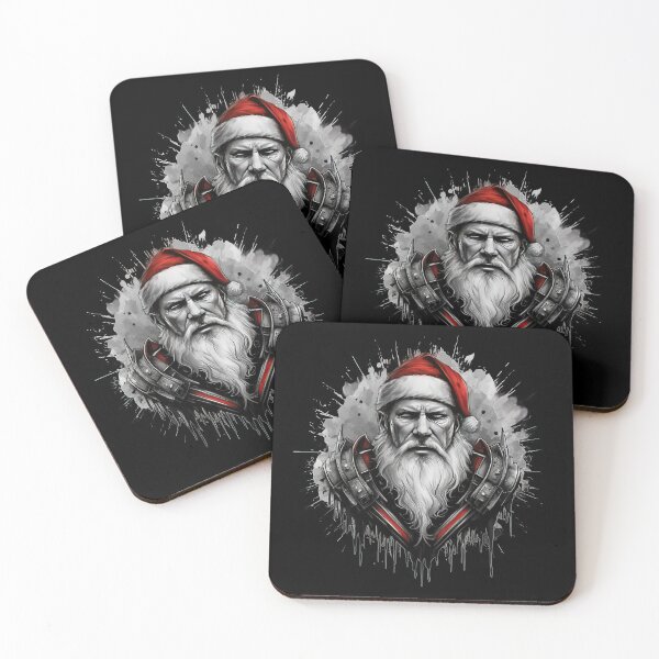 Item preview, Christmas Warrior Santa Claus designed and sold by MindSmith.