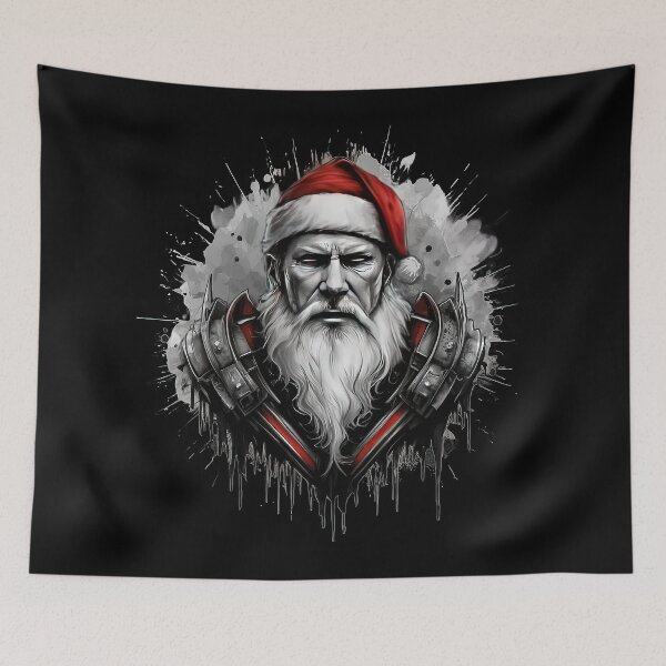 Item preview, Christmas Warrior Santa Claus designed and sold by MindSmith.