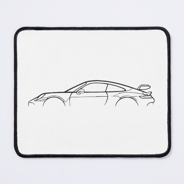 Item preview, Porsche 911 GT3 Line Art designed and sold by nanico.