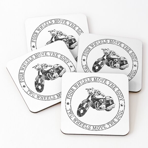 Item preview, Two Wheels Move The Soul designed and sold by Swoz Merch.