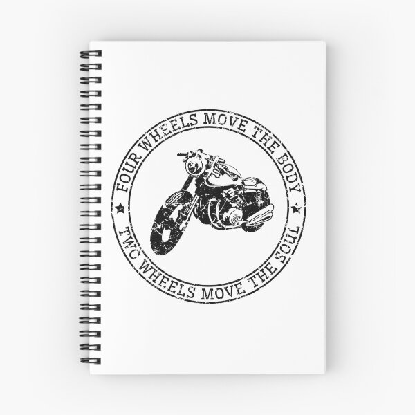 Item preview, Two Wheels Move The Soul designed and sold by Swoz Merch.