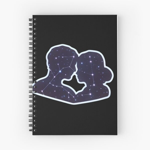 Item preview, Loving couple constellation designed and sold by AI-Only Creations.