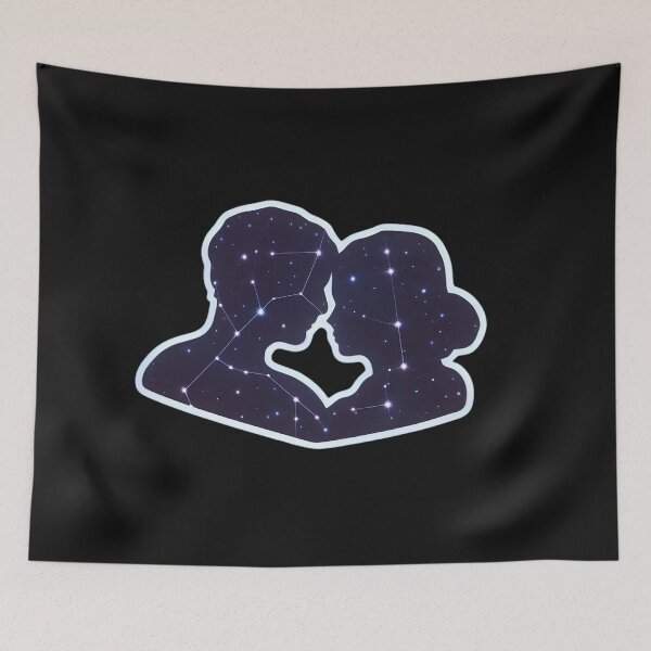 Item preview, Loving couple constellation designed and sold by AI-Only Creations.