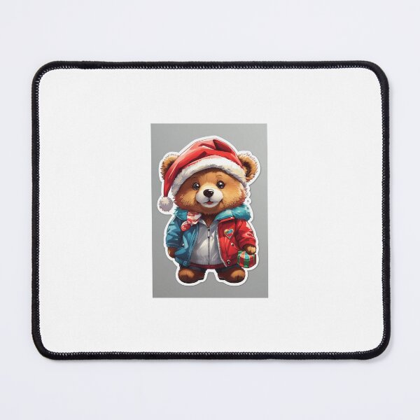 Item preview, Christmas Teddy Bear sticker designed and sold by cannon777.