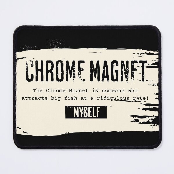 Item preview, Chrome Magnet - Catching the Big Fish! designed and sold by Chrome-Magnet.