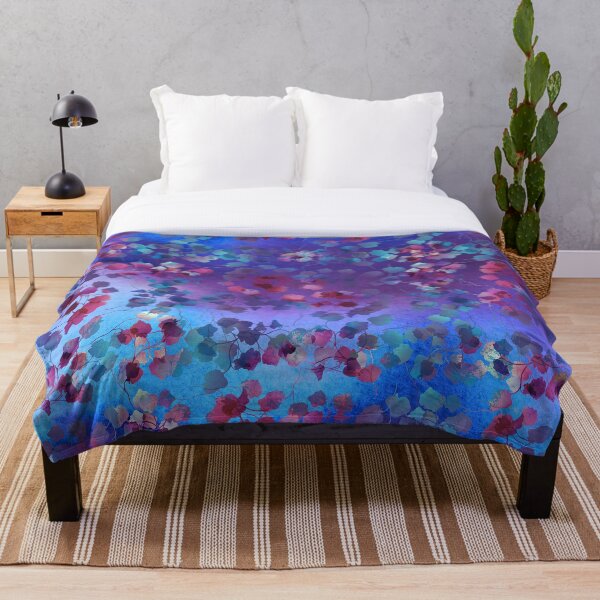 Item preview, Enchanted Ombre Watercolor Florals Seamlessly Repeating Pattern designed and sold by KellyValencia.