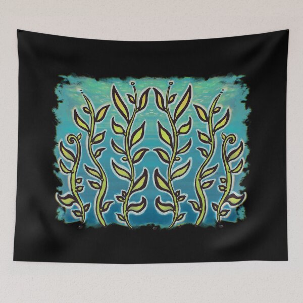 Item preview, Stylized Underwater Kelp Forest designed and sold by kspence66.