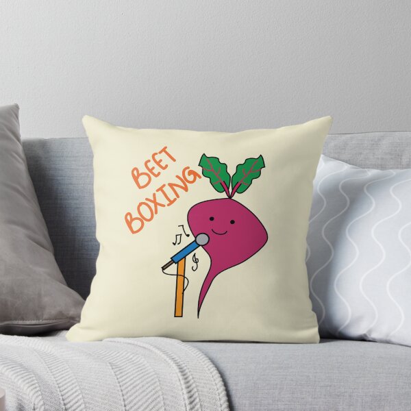 Item preview, Beatboxing cute pun with beet designed and sold by fluffyfamcraft.