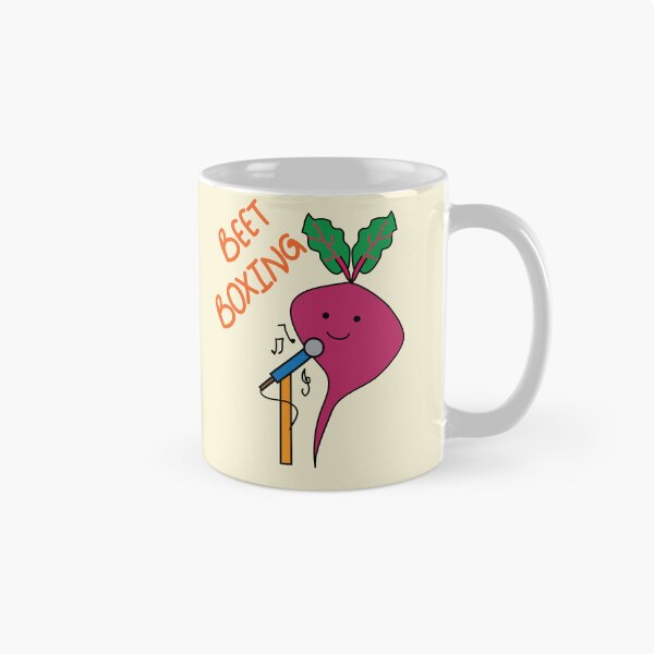 Item preview, Beatboxing cute pun with beet designed and sold by fluffyfamcraft.