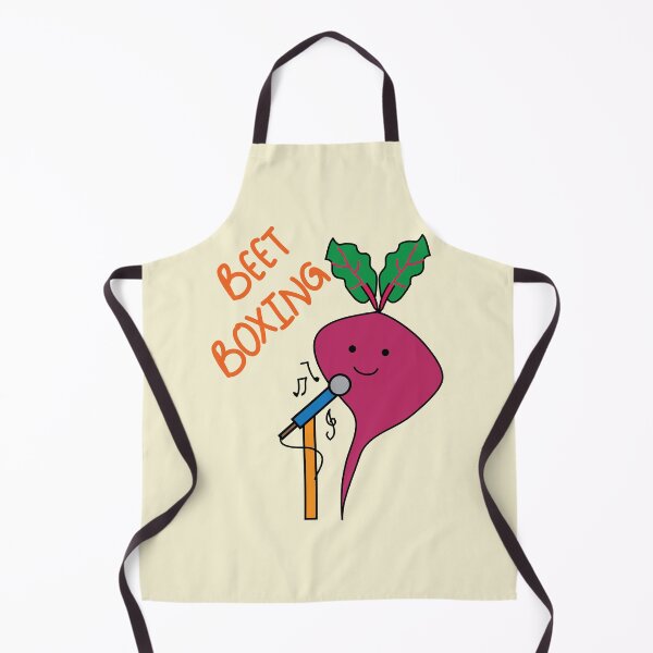 Item preview, Beatboxing cute pun with beet designed and sold by fluffyfamcraft.