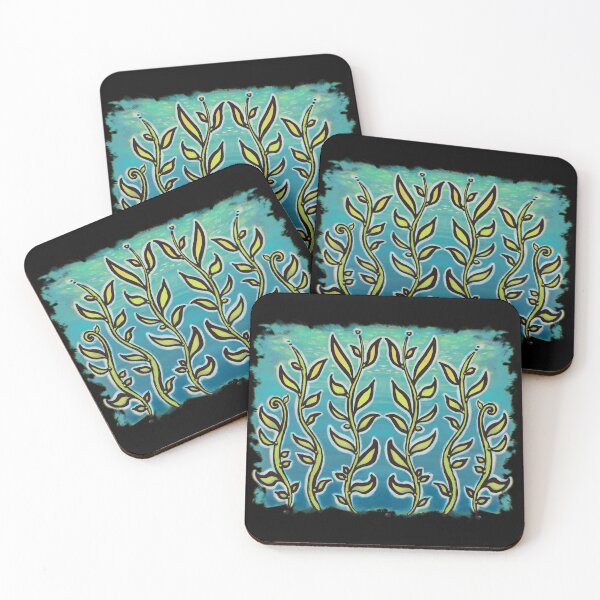 Item preview, Stylized Underwater Kelp Forest designed and sold by kspence66.
