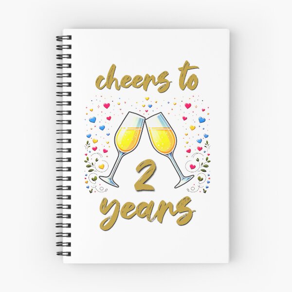 Item preview, Cheers to 2 years Anniversary Celebrating designed and sold by 4TeeToo.