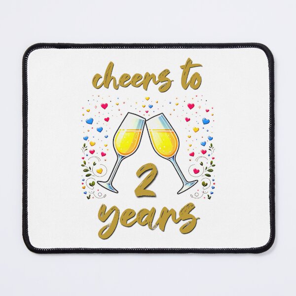 Item preview, Cheers to 2 years Anniversary Celebrating designed and sold by 4TeeToo.