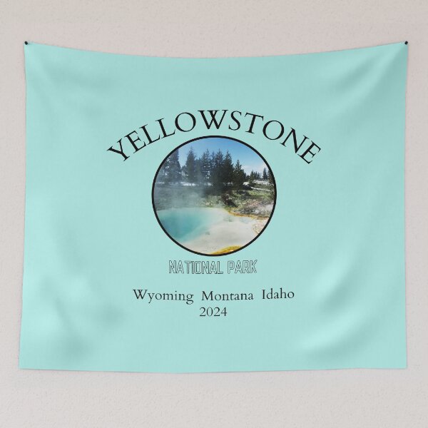 Item preview, Yellowstone National park designed and sold by WanderQuestCo.