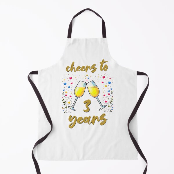 Item preview, Cheers to 3 years Anniversary Celebrating designed and sold by 4TeeToo.