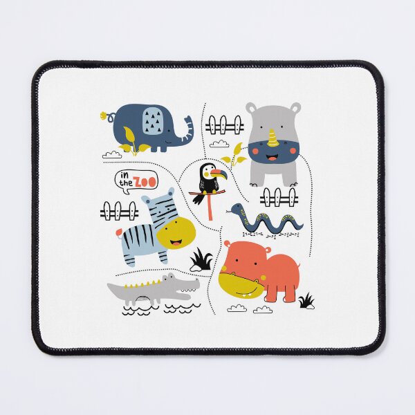 Item preview, cute animal in zoo, cute friend animal in zo, happy animal in zoo designed and sold by GreyStanzione1.