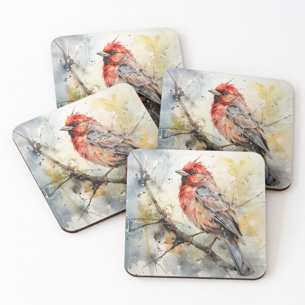 Item preview, Sparrow Drip Painting designed and sold by TentacleTribe.