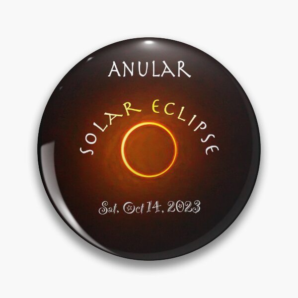 Item preview, Anular Total Eclipse Oct, 14, 2023 designed and sold by Kuetspal-Lin.