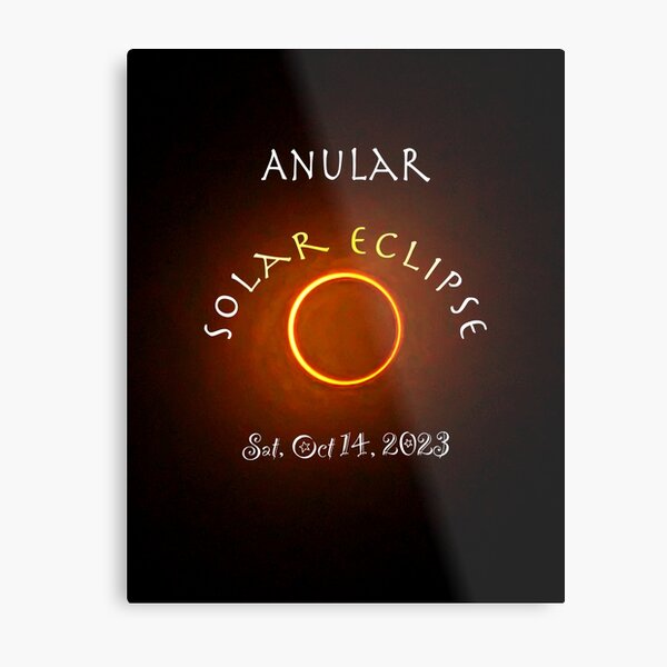 Item preview, Anular Total Eclipse Oct, 14, 2023 designed and sold by Kuetspal-Lin.
