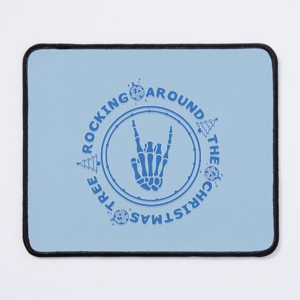 Item preview, Rocking Around the Christmas Tree Blue designed and sold by baranskini.