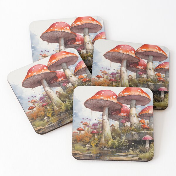 Item preview, Toadstool Village designed and sold by TentacleTribe.