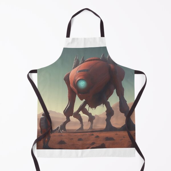 Aperçu de l'œuvre Créature générée par l'IA depuis la planète Mars créée et vendue par My Artprintz.