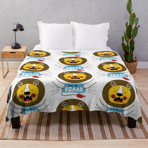 Item preview, funny lion roaring, lion hear me roar, lovely lion holding signboard designed and sold by GreyStanzione1.