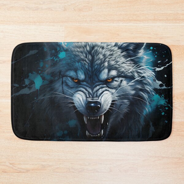 Item preview, Wolf: The Urban Wolf in Mystical Night: Graffiti Technique in High Definition Art designed and sold by Artedig.