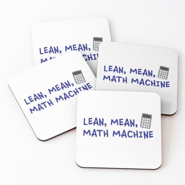 Item preview, lean mean math machine designed and sold by createdbysydd.