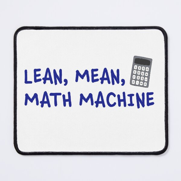Item preview, lean mean math machine designed and sold by createdbysydd.